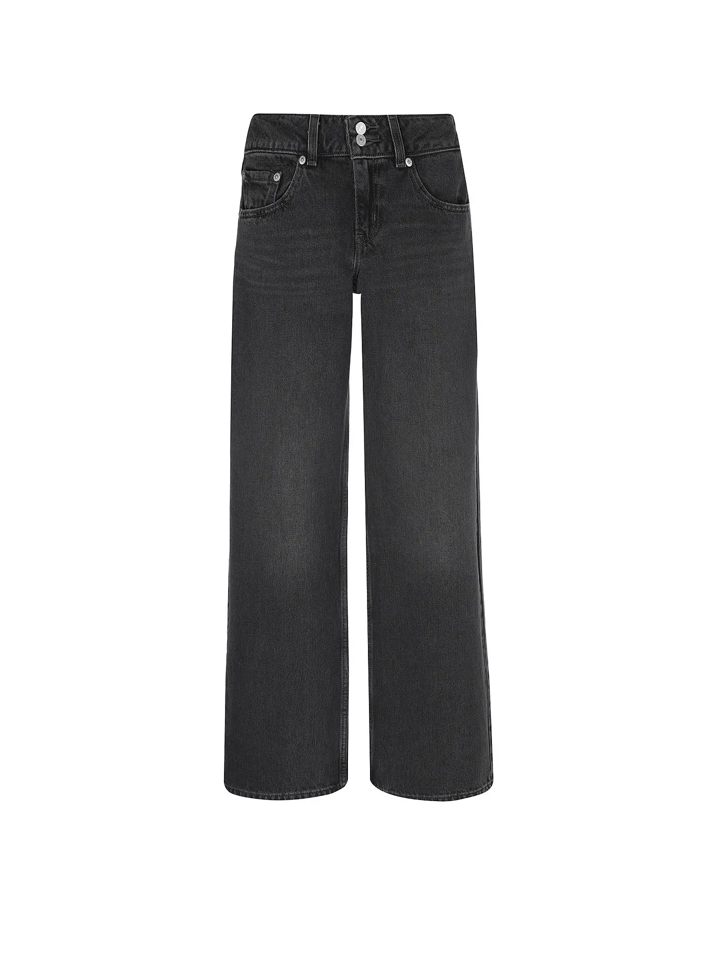 LEVI'S® | Jeans Straight Fit SUPERLOW THANK YOU VERY MUCH | schwarz